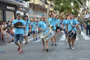Carrozas Dénia 2017 – Comparsa de la falla Centro