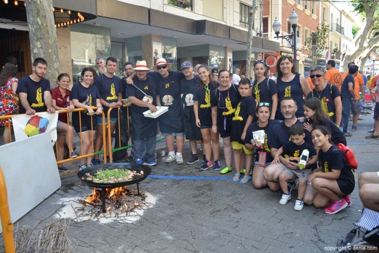 Paellas Día del Fallero 2017 - Paella de la falla Les Roques