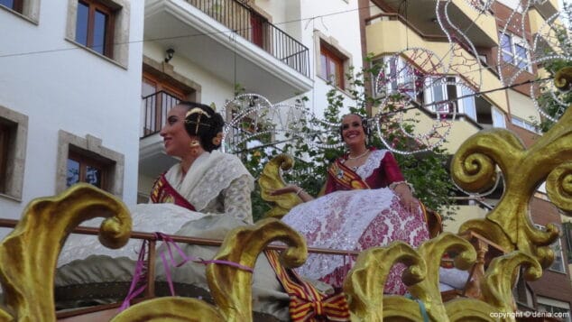 11b carrozas denia 2017 carroza de la fallera mayor de denia