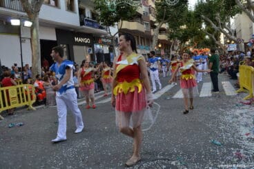Carrozas Dénia 2017 – Comparsa de la falla Centro