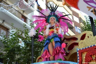 Carrozas Dénia 2017 – Fallera Mayor de París Pedrera