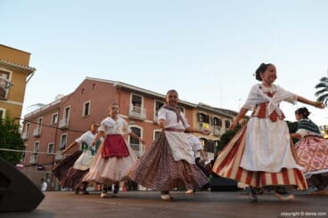 XXII Aplec de Danses de Dénia – Grupo niñas Dianium Dansa