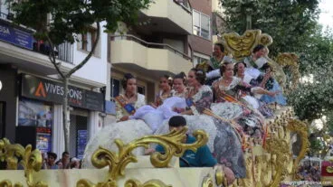 Carrozas Dénia 2017 – Carroza de Juntas Locales Invitadas