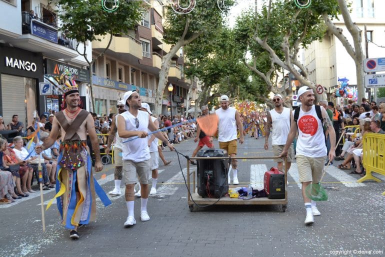 Carrozas Dénia 2017 - Comparsa de Baix la Mar