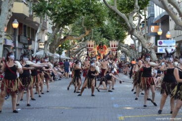 Carrozas Dénia 2017 – Comparsa de la falla Port Rotes