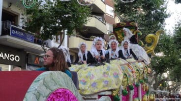 Carrozas Dénia 2017 – Carroza de las Belleas del Foc de Alicante