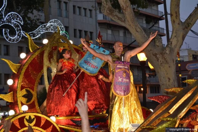 14 carrozas denia 2017 noveno premio para la falla diana