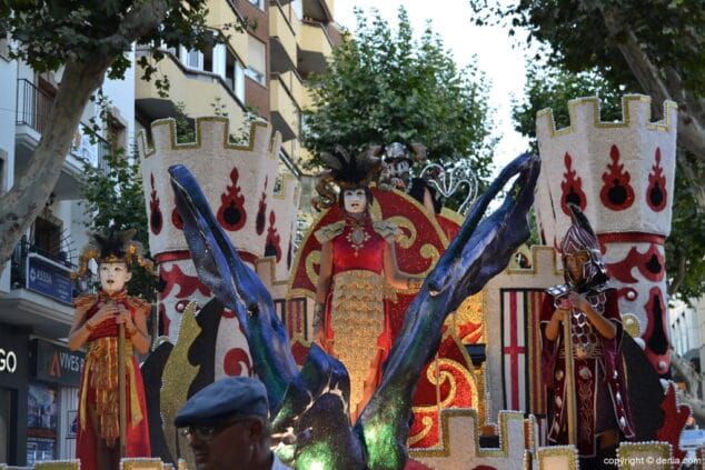 15 carrozas denia 2017 carroza de la falla port rotes
