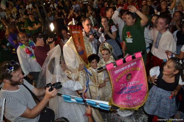 16 carrozas denia 2017 campaments recoge el tercer premio