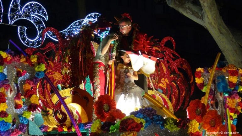 Carrozas Dénia 2017 - Celebración de los cargos de Les Roques