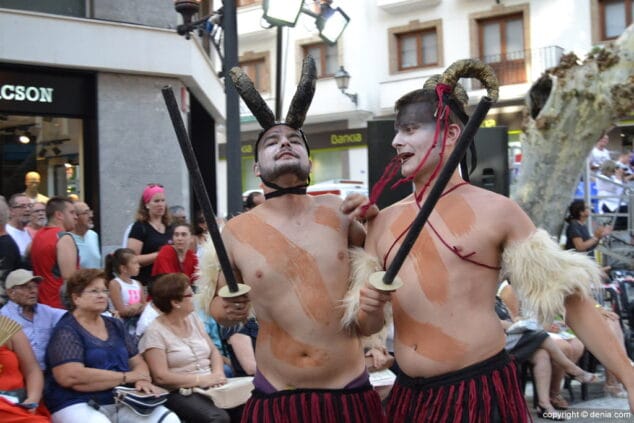 16 carrozas denia 2017 comparsa de la falla port rotes
