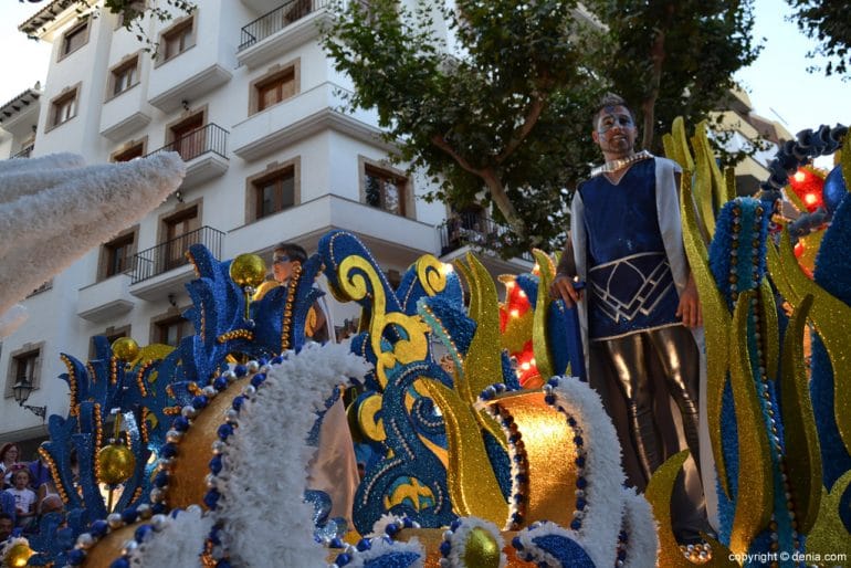Carrozas Dénia 2017 - Presidentes de la falla Centro
