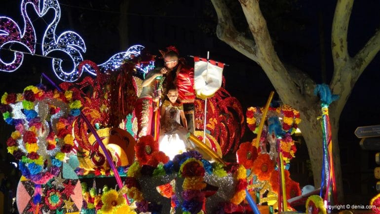 Carrozas Dénia 2017 - Celebración de los cargos de Les Roques