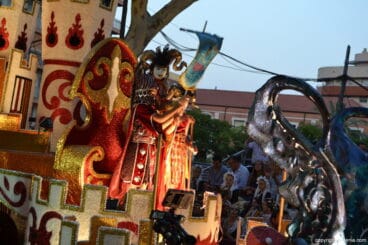 Carrozas Dénia 2017 – Cargos de la falla Port Rotes