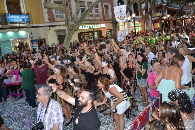 Carrozas Dénia 2017 - Clebración de la falla Port Rotes