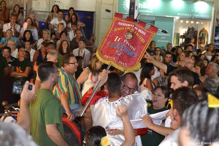 25 Carrozas Dénia 2017 - La falla Les Roques gana el primer premio