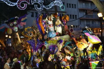 Carrozas Dénia 2017 – Baix la Mar se lleva el primer premio en infantiles