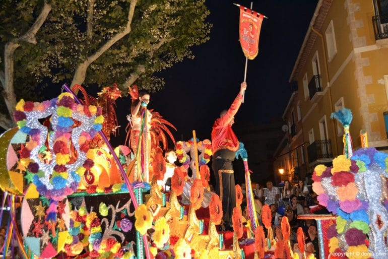 26 Carrozas Dénia 2017 - La falla Les Roques gana el primer premio