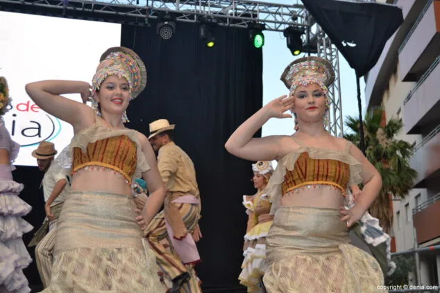29 acto del dia del fallero denia 2017 musical gloria en cuba