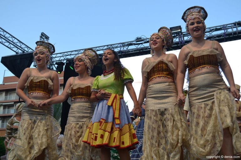 Acto del Día del Fallero Dénia 2017 - Musical Gloria en Cuba
