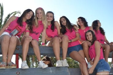 Segunda entrada de toros Dénia 2017 – peña de chicas