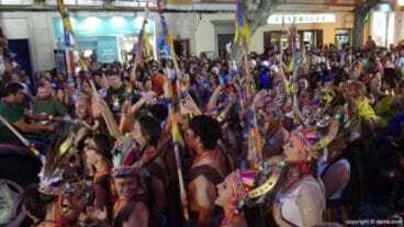 Carrozas Dénia 2017 – Celebración de la comisión de Baix la Mar