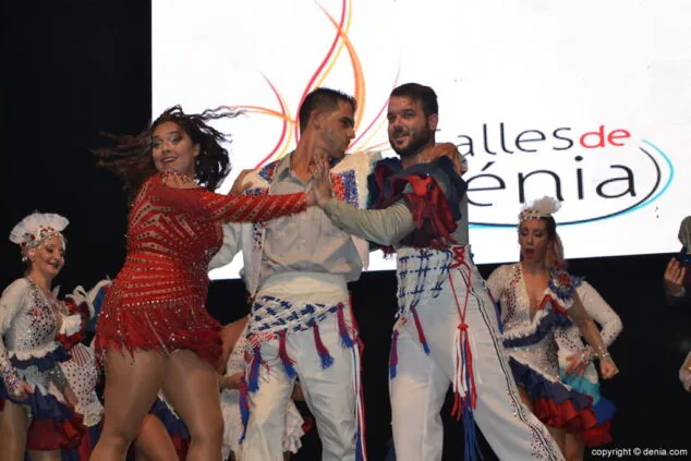 37 acto del dia del fallero denia 2017 musical gloria en cuba