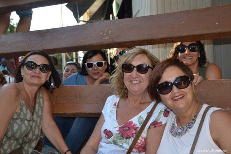 Primera entrada de toros Dénia 2017 - desde la barrera
