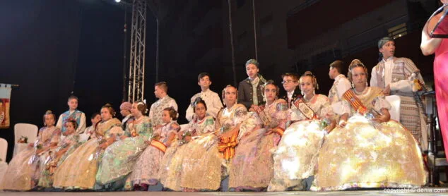 45 acto del dia del fallero denia 2017 cargos falleros infantiles de 2017
