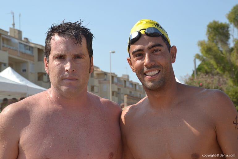 Vicente Alonso junto a Eduardo Pérez