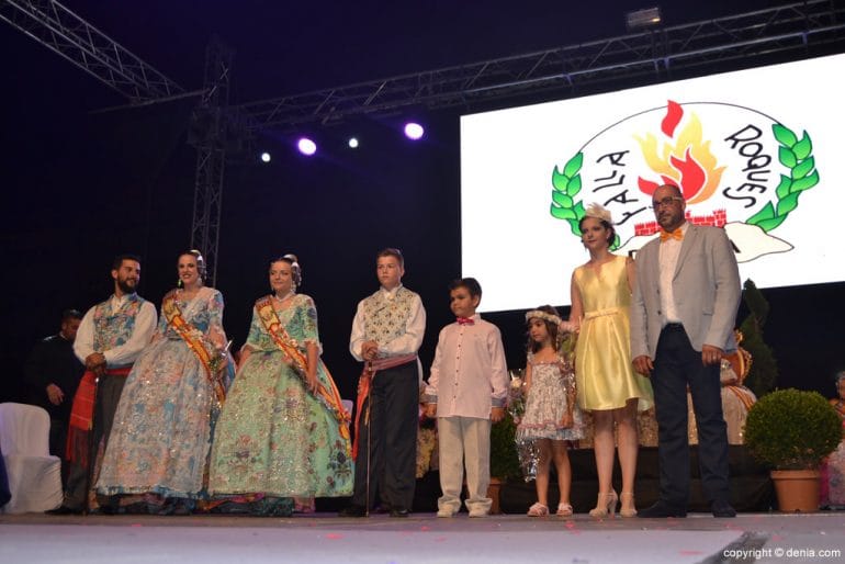 Acto del Día del Fallero Dénia 2017 - Cargos 2017 y 2018 de la falla Les Roques