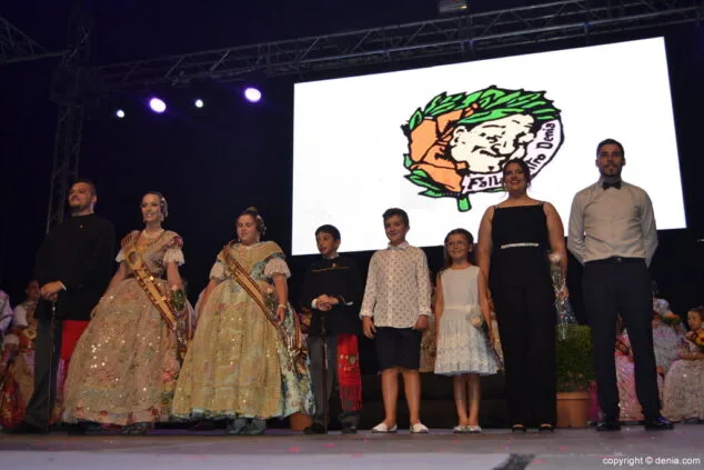 55 acto del dia del fallero denia 2017 cargos 2017 y 2018 de la falla centro