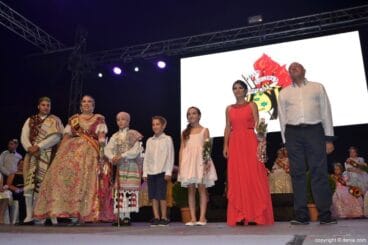 Acto del Día del Fallero Dénia 2017 – Cargos 2017 y 2018 de la falla Campaments