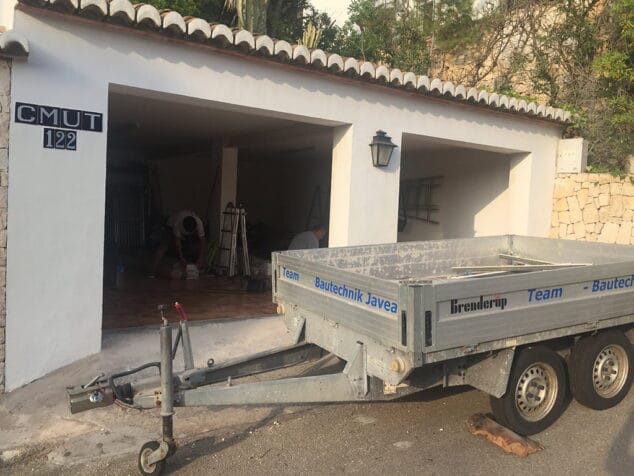 antes del trabajo alucardona pvc y aluminios s l