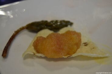 Aperitivo elaborado por Quique Dacosta