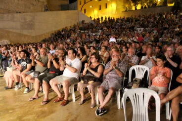 Asistentes al concierto de Paco Muñoz