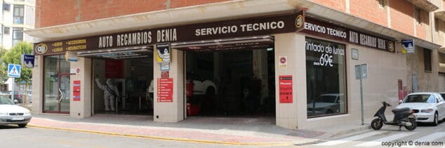 auto recambios denia taller