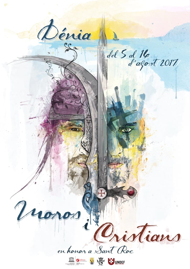 cartel moros y cristianos denia 2017 3