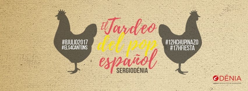 Programa de Fiestas de Dénia 2017 - Sábado 8 de julio 1 chupinazo y tardeo en las fiestas de denia