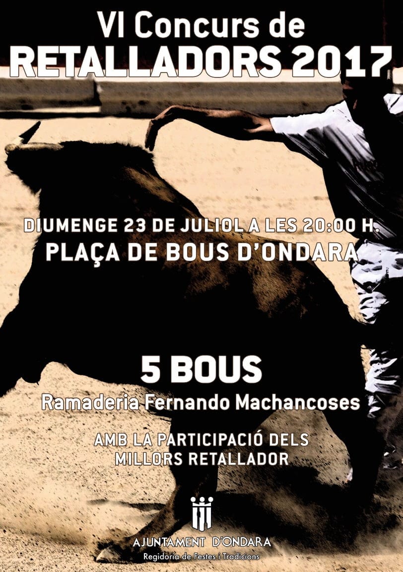 concurso de recortadores sant jaume 2017
