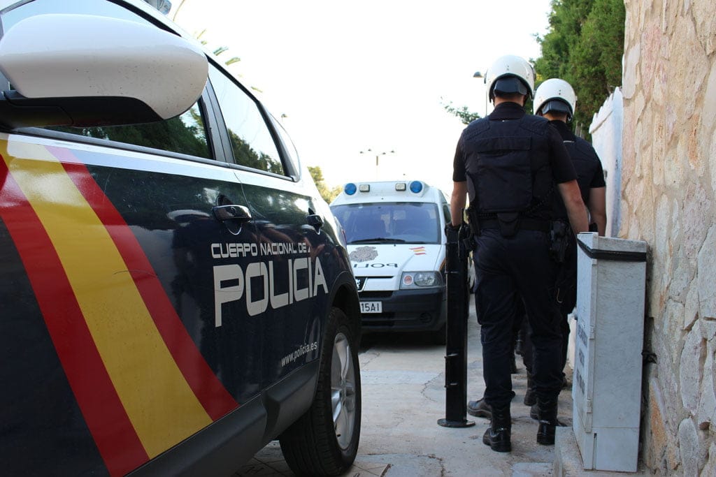 detencion de la policia nacional en denia