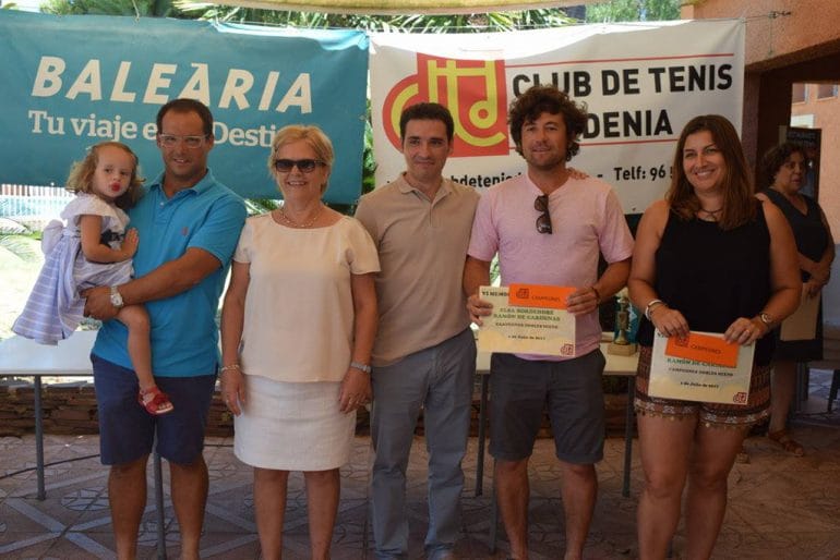 Elsa Bordehore y Ramón de Cardenas campeones de dobles mixtos