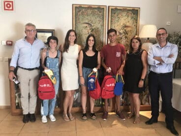 estudiantes de intercambio del rotary club denia