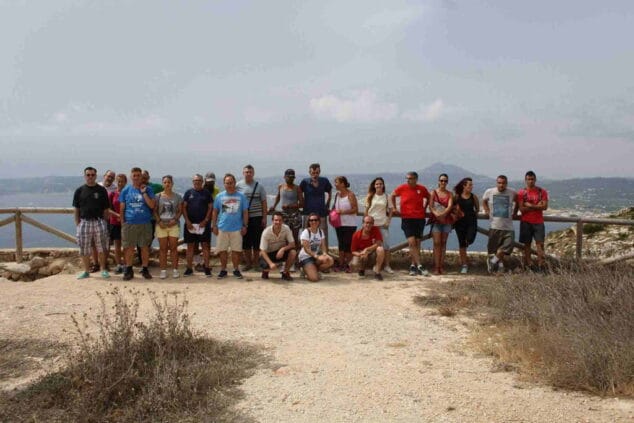 excusion a la zona arrasada por el fuego