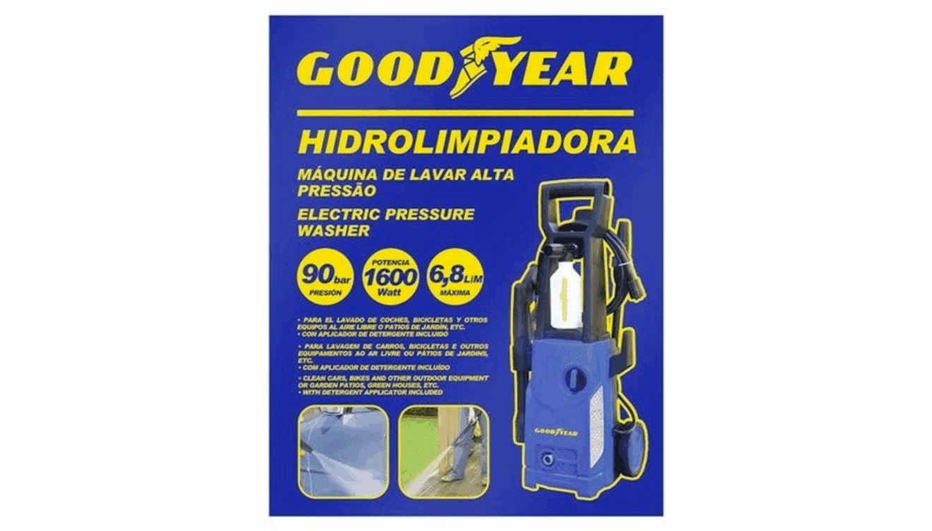 Hidrolimpiadora profesional Goodyear