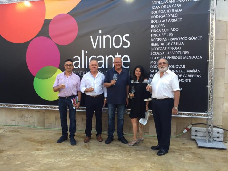 Inauguration of the IV Winecanting of Denia