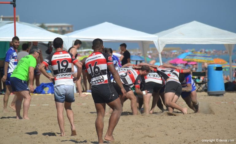 Intensa meleé en uno de los partidos