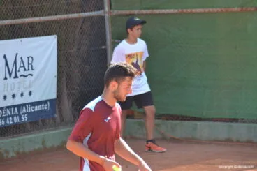 Javier Barranco en la semifinal