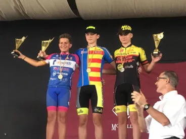 Jordi Seguí en lo más alto del podio