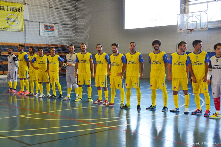Jugadores del Dénia Futsal Temporada 2016-17